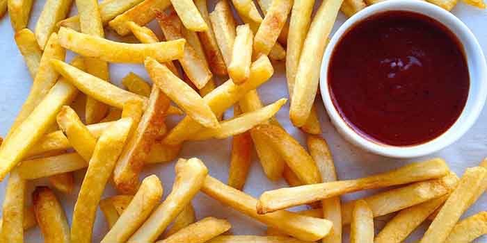 Aalu waley chips French Fries