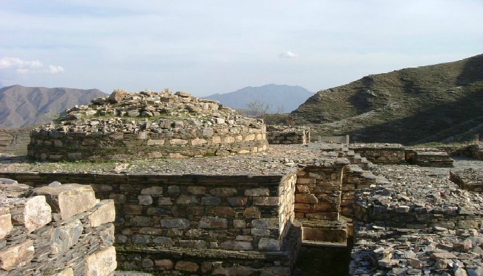 Nemogram Stupa in Swat Valley