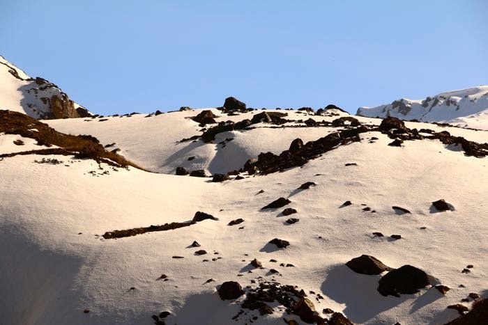 Shigarthang-Skardu snow mountain