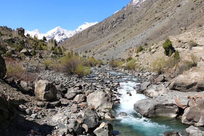 Shigarthang water stream