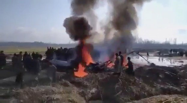 pakistan air force shot indian plane